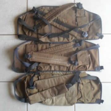 Three Pattern 83 Chest Webbings - Need Mininimum Repear Work.