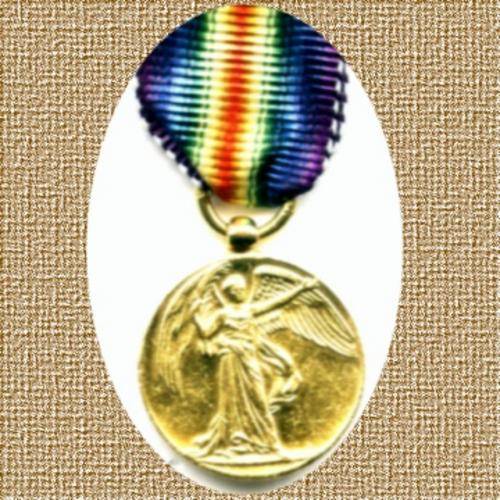 First World War - 1914-1919 - Victory Medal Miniature.