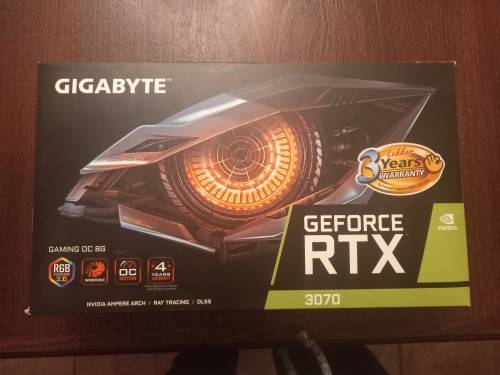 GIGABYTE GeForce RTX 3070 GAMING OC 8G