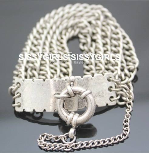 Eye Catching 6 in 1 Huge Spring Link Clasp Imported Bracelet