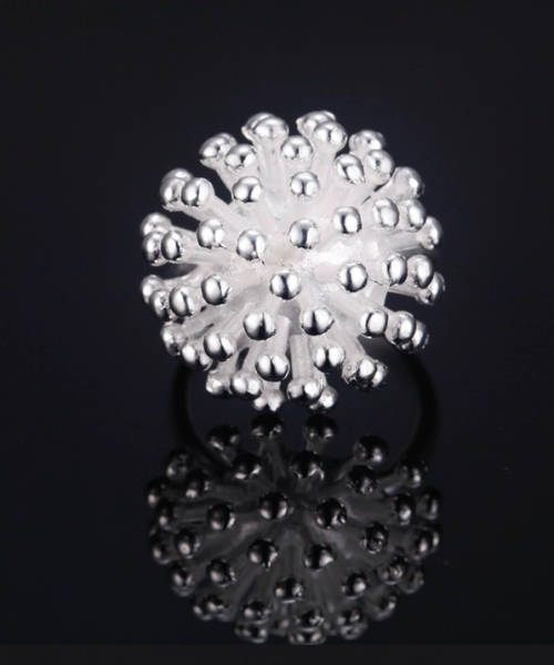 Dazzling (New Arrival ) 925 Sterling Silver Imported Filled Ring