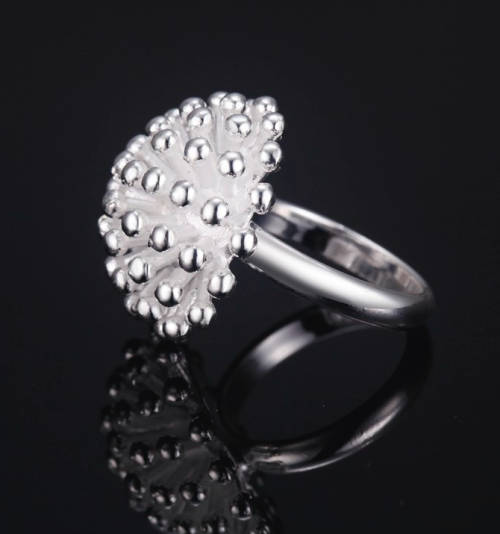 Dazzling (New Arrival ) 925 Sterling Silver Imported Filled Ring