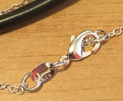 Charming 925 Sterling Silver Pendant with Matching 925 Silver Chain imported Filled Jewelry