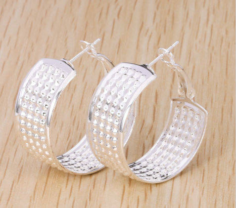 Amazing 925 Sterling Silver Imported Filled Earrings