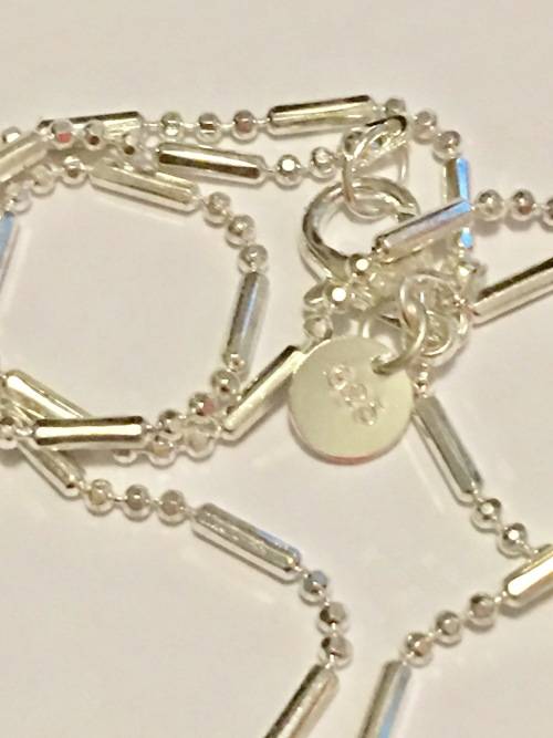 Gorgeous Unisex Sterling Silver Imported Filed Neck Chain with 925 Marking