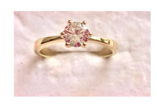 Popular **SISSYGIRLS** 1.2ct Sim. Diamond Ring Imported