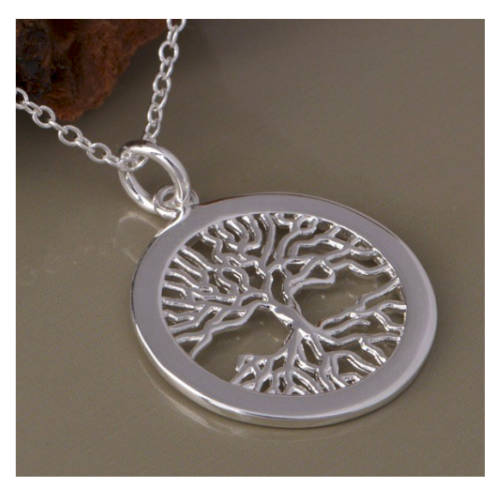 Fancy New Arrival (SISSYGIRLS) 925 Sterling Silver Tree Of Life Pendant Imported Filled Jewellery