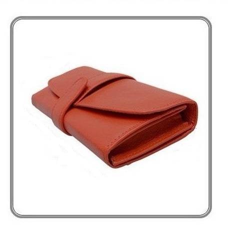 GORGEOUS  BROWN  GENUINE LEATHER PURSE/WALLET