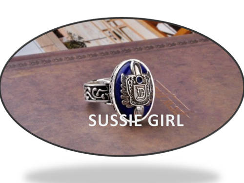 VAMPIRE DIARIES Damon Salvatore Brother Signet Vintage Retro RING