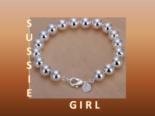 8 mm STERLING SILVER PEARL BRACELET