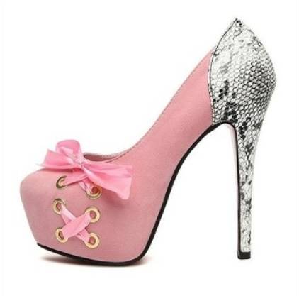 Princess Sweet Bow High Heel Shoes