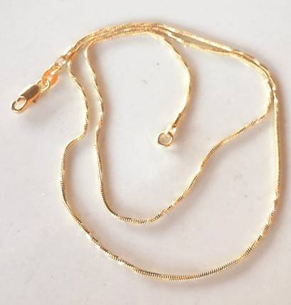 Absolutely Stunning Newly Imported 18ct Yellow Gold Filled Necklace