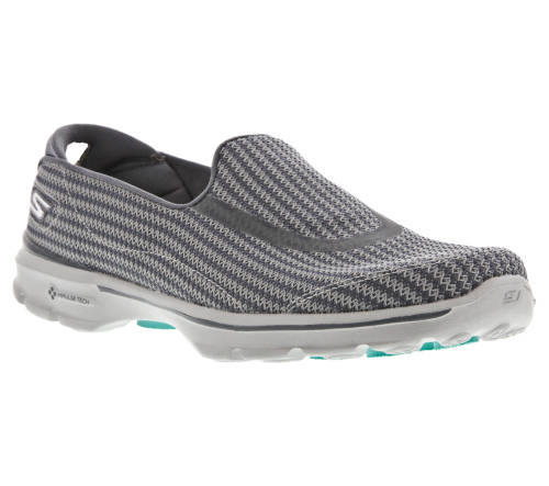 Original SKECHERS - Go Walk 3 Charcoal - Sizes 5, 6, 7, 8
