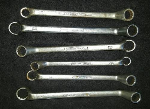 Mixed set of Gedore Spanners