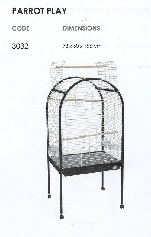 Bird Cage on Wheels