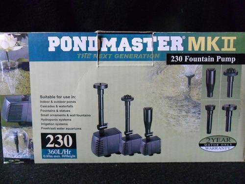 Pondmaster 230 Fountain Pump