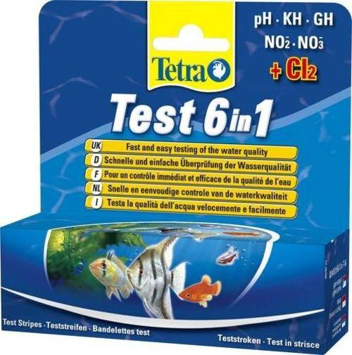 Tetra 6 in 1 Test Strips - Freshwater