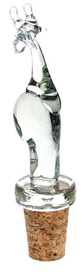 NGWENYA GLASS Stopper - Giraffe