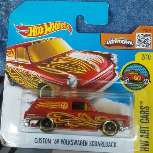 Diecast Hotwheels Custom '69 Volkswagen Squareback