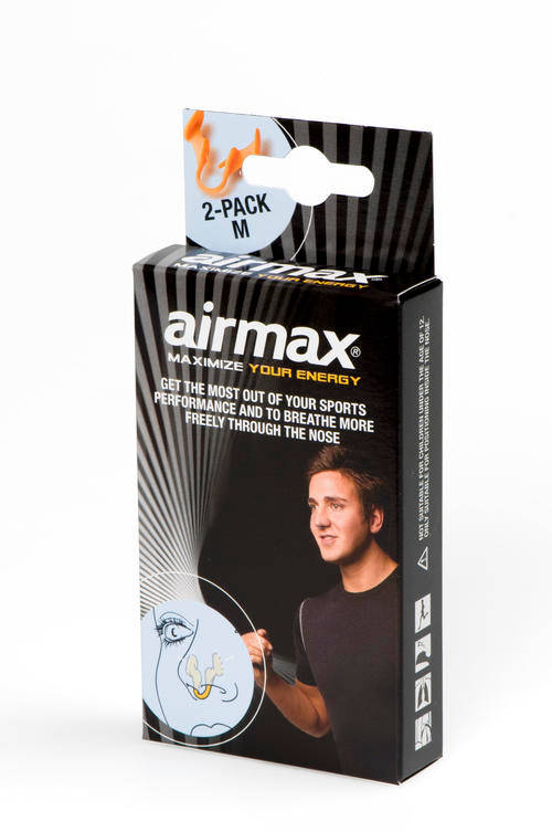 Airmax Sport - Nasal Dilator - 1 x Small + 1 x Medium