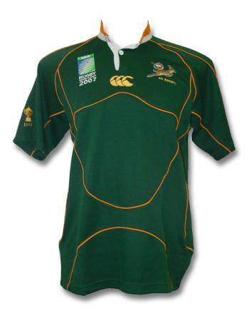 Very RARE SIZE Small - New (Unsued) Springbok Jersey - Rugby World Cup 2007