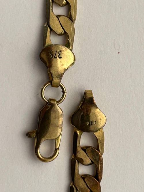 4 X 9CT Gold Plated Necklaces and Bracelets