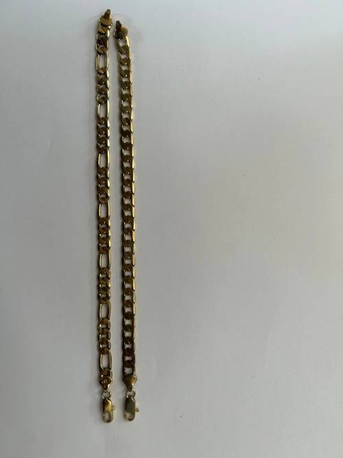 4 X 9CT Gold Plated Necklaces and Bracelets