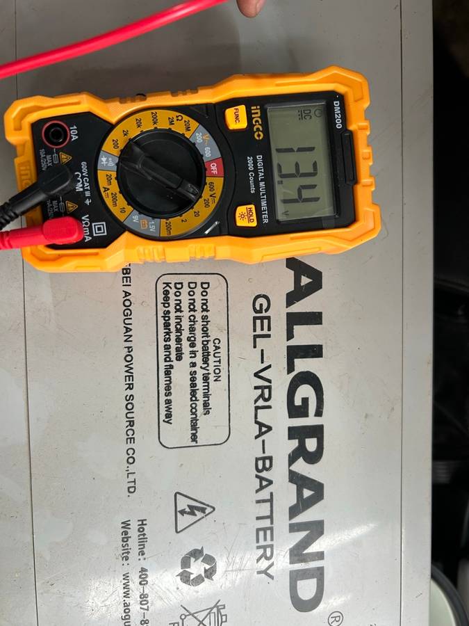 12V 200AH Gel Battery Allgrand