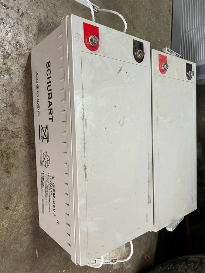 12V 250AH Gel Battery Schubart