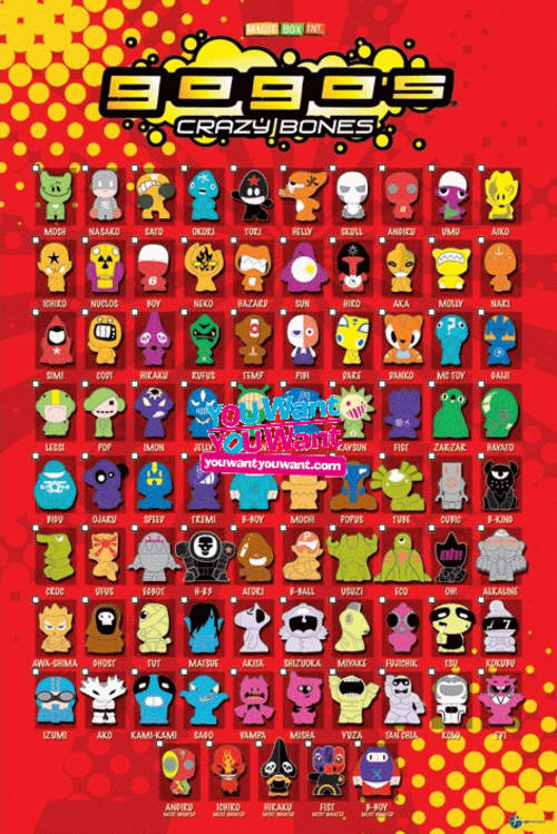 GOGOS CRAZY BONES SERIES 1
