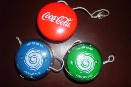 1 X COKA-COLA TOTAL AND 2 SUPER YO-YO'S
