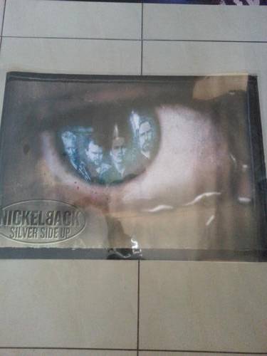 NICKLEBACK SILVER SIDE UP. POSTER BY GB EYE.