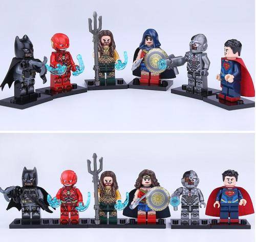 Lego Justice League - Set of 6 Mini-Figures