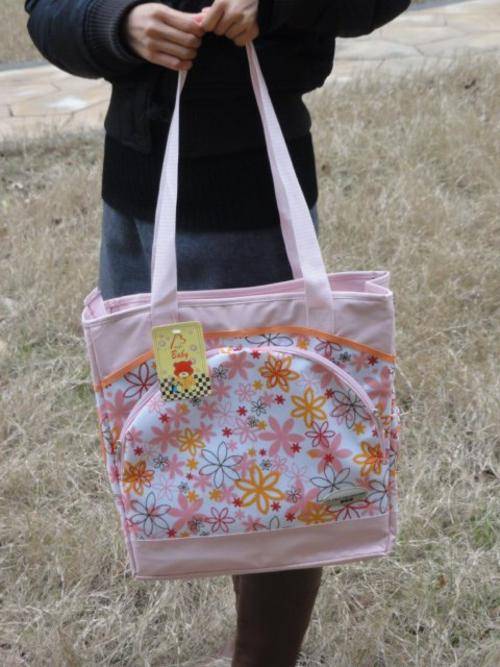 STYLISH BABY DIAPER BAG, Pink flowers  - BRAND NEW!!