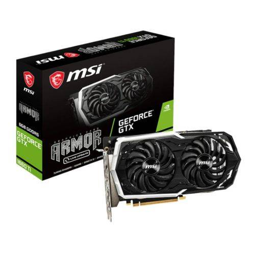 MSI GeForce GTX 1660 Ti ARMOR 6G Graphics Card (New)