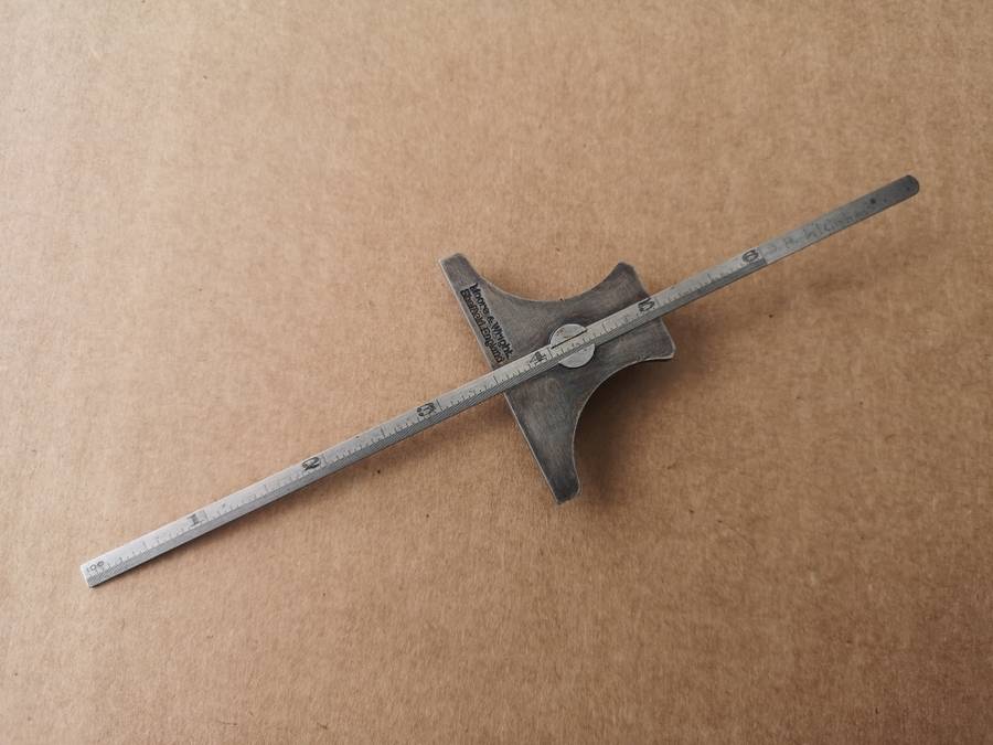 Moore & Wright micrometer and depth gauge