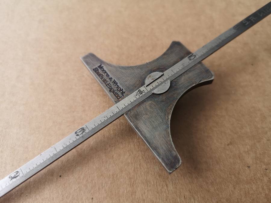 Moore & Wright micrometer and depth gauge