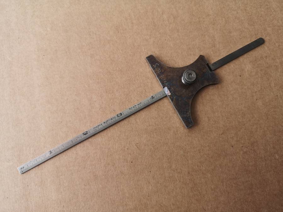 Moore & Wright micrometer and depth gauge