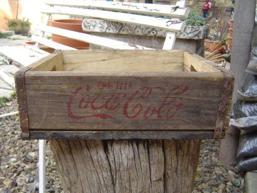 Coca Cola Wooden Crate