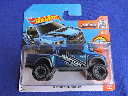 Hot Wheels '17 FORD F-150 RAPTOR like Matchbox