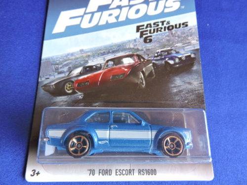Hot Wheels FORD ESCORT RS1600 Fast and Furious 6, Great wheels