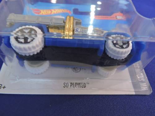 Hot Wheels SO PLOWED Treasure Hunt with HW Flame on car & card..