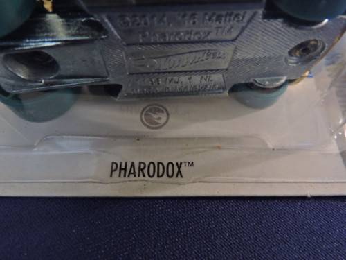 Hot Wheels PHARODOX Treasure Hunt with HW Flame on car & card..