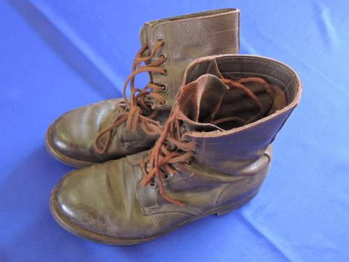 SADF Military issue Leather BOOTS - Authentic