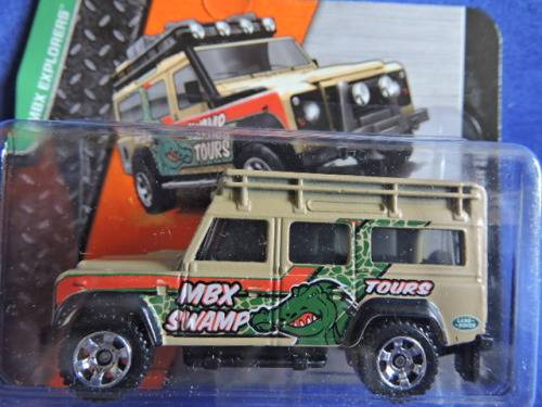 Matchbox Land Rover Defender 110 ( MBX Swamp ) # BAKKIE BONANZA #..Like Hot Wheels