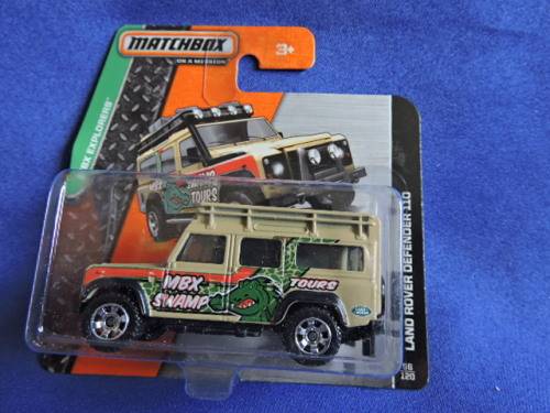 Matchbox Land Rover Defender 110 ( MBX Swamp ) # BAKKIE BONANZA #..Like Hot Wheels