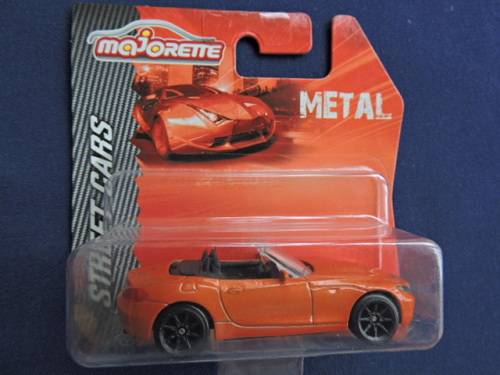 Majorette BMW Z4 Roadster Hood Down ( Orange ) Like Hot Wheels