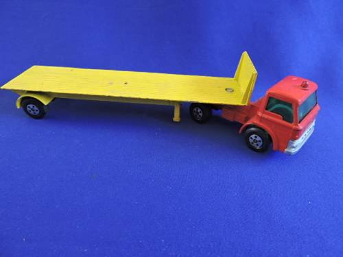 MATCHBOX SuperKings K-20 FORD TASKER/TRACTOR Transporter like Dinky and Corgi  # CRAZY LOOK # ......