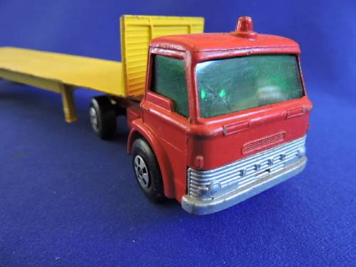 MATCHBOX SuperKings K-20 FORD TASKER/TRACTOR Transporter like Dinky and Corgi  # CRAZY LOOK # ......