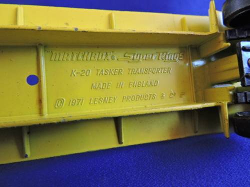 MATCHBOX SuperKings K-20 FORD TASKER/TRACTOR Transporter like Dinky and Corgi  # CRAZY LOOK # ......